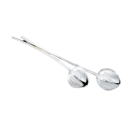 Kalevala Koru, Finland. Large Sterling Silver Snow Flower Brooch.
