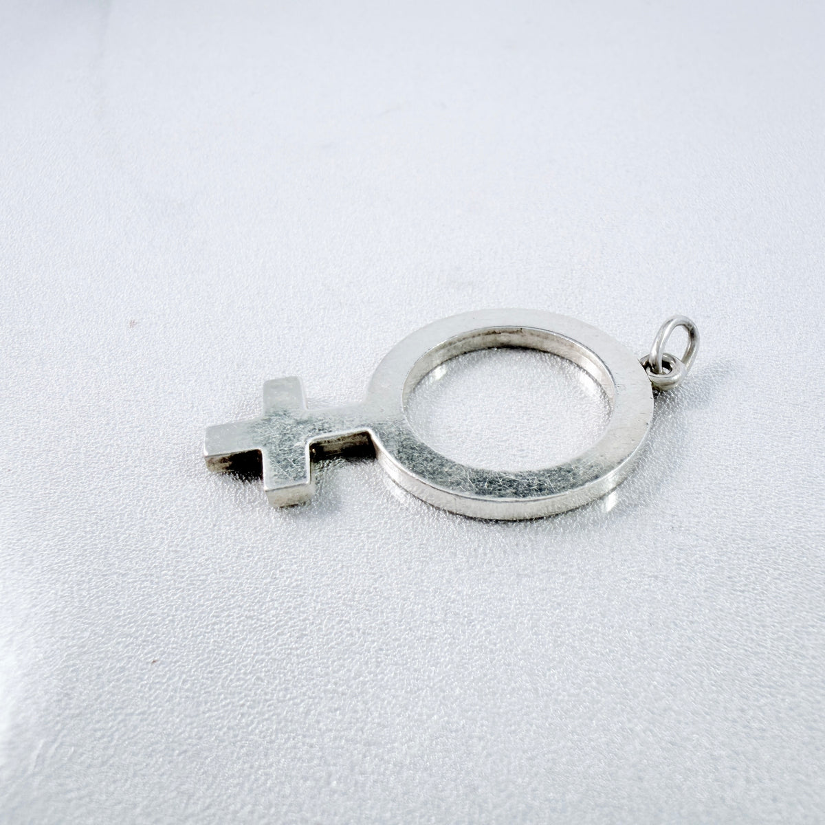 Sporrong, Sweden 1974. Vintage Solid Silver Venus Women's Liberation Movement Pendant