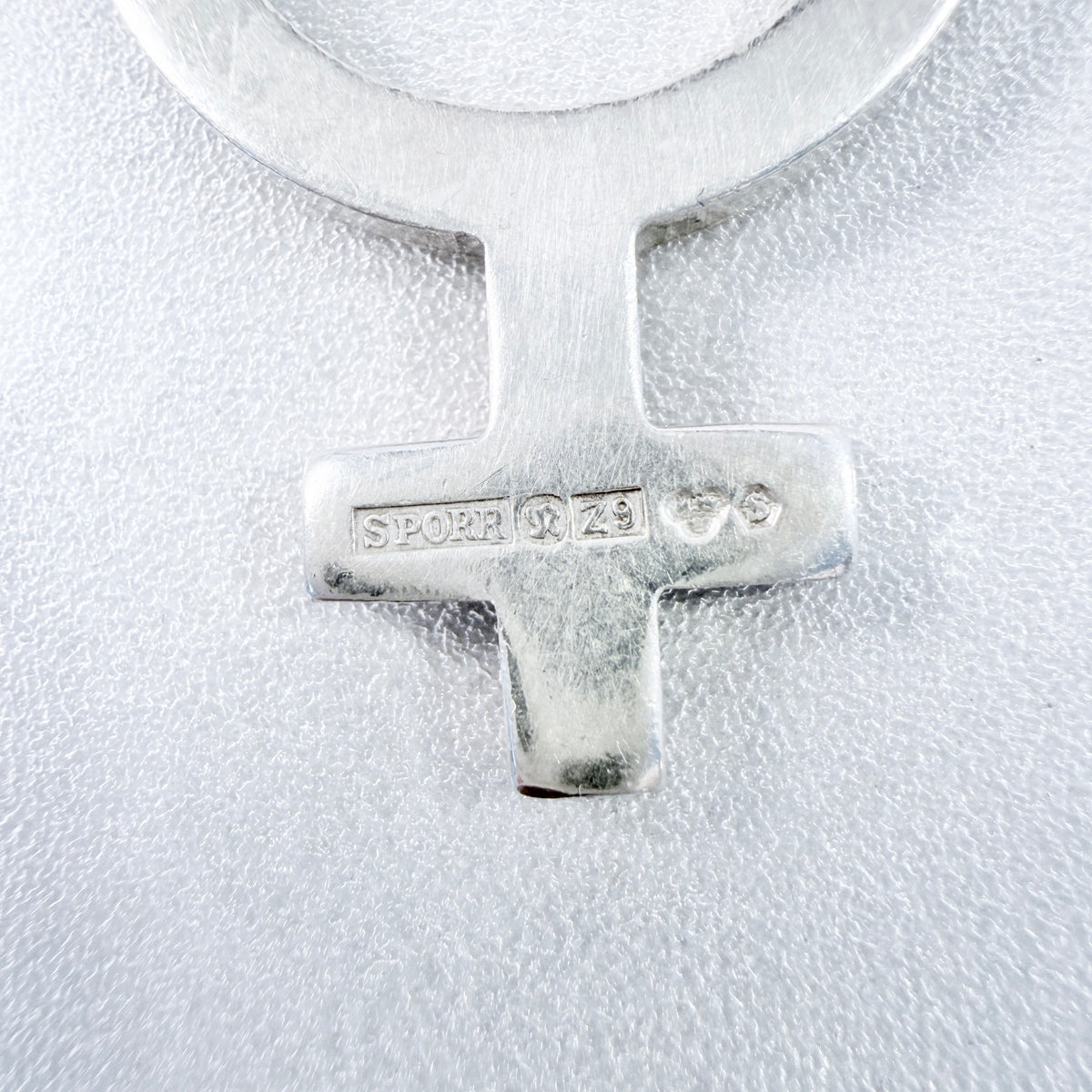 Sporrong, Sweden 1974. Vintage Solid Silver Venus Women's Liberation Movement Pendant