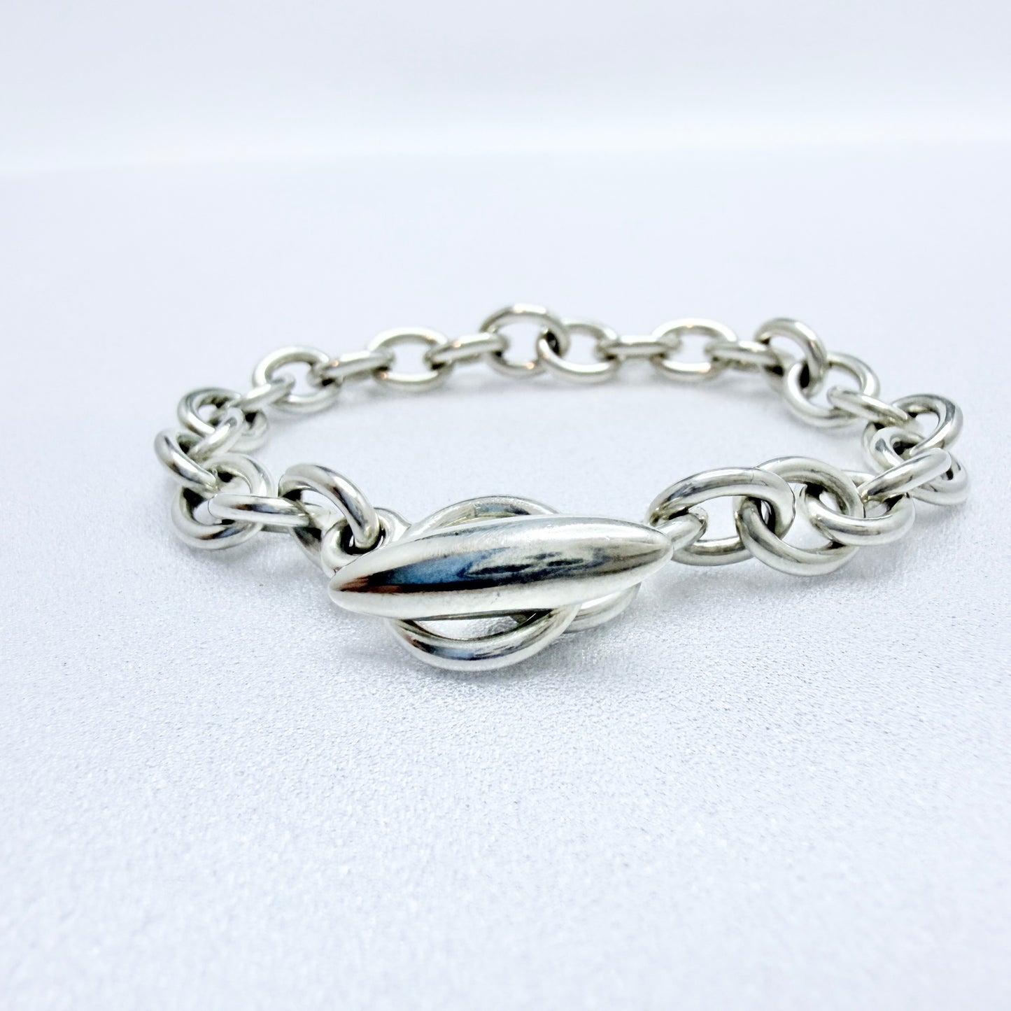 Georg Jensen, Denmark. Vintage Sterling Silver Bracelet. Design no 144.