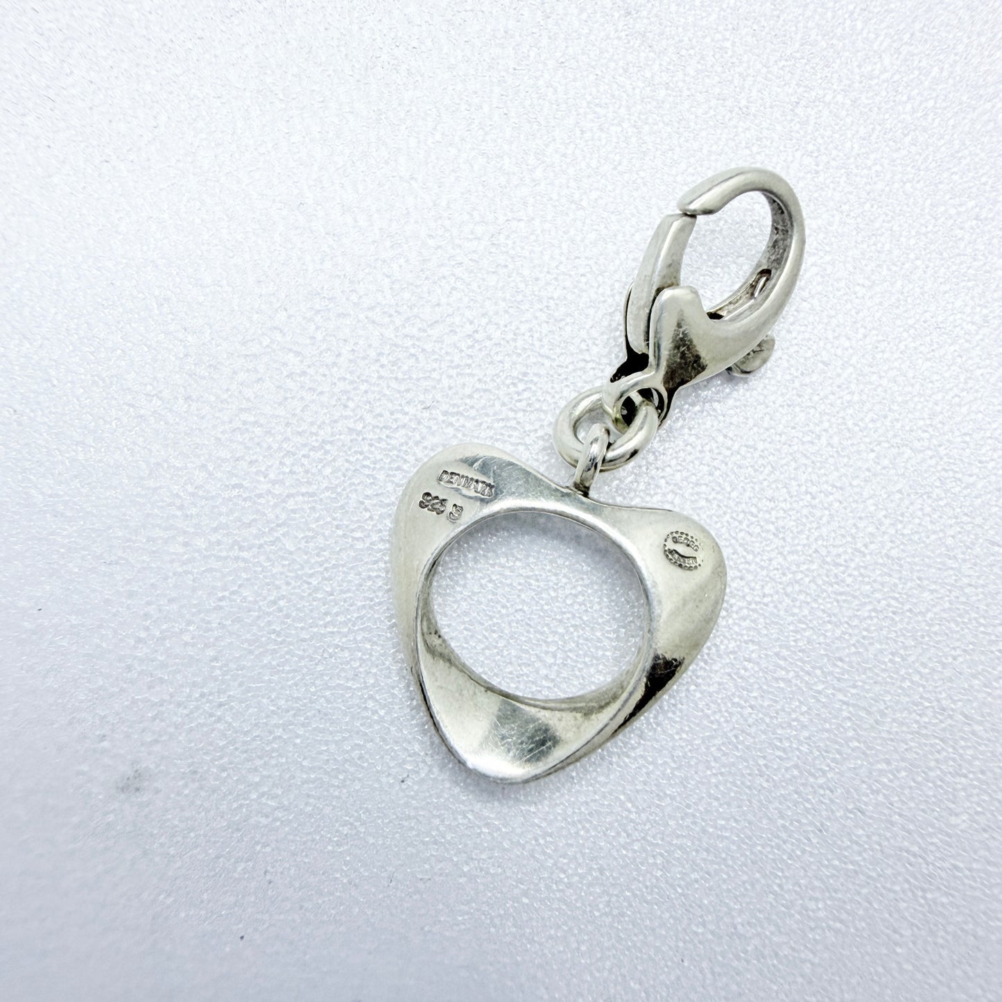 Henning Koppel for Georg Jensen, Denmark. Vintage Sterling Silver Clasp Charm
