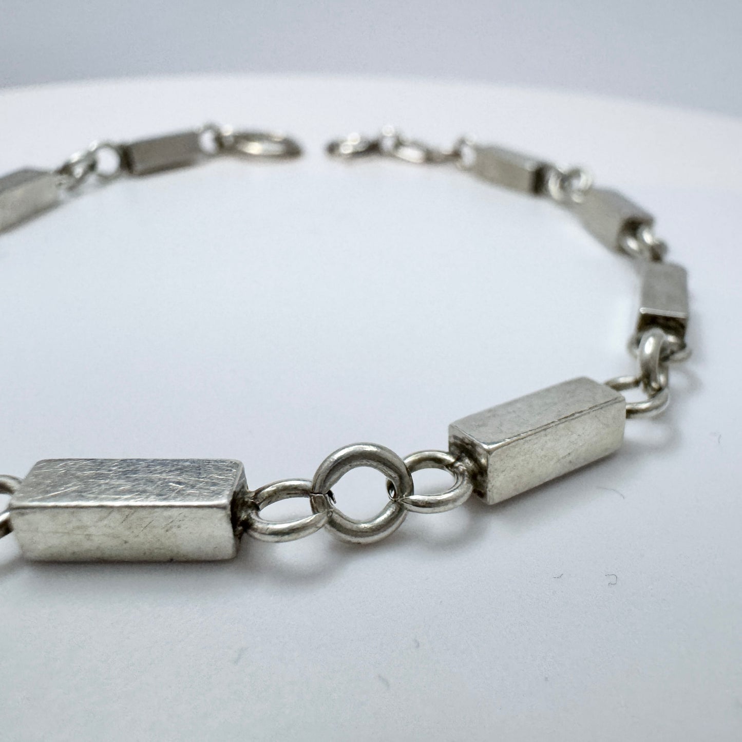 Arvo Saarela, Sweden 1961. Vintage Sterling Silver Bracelet.