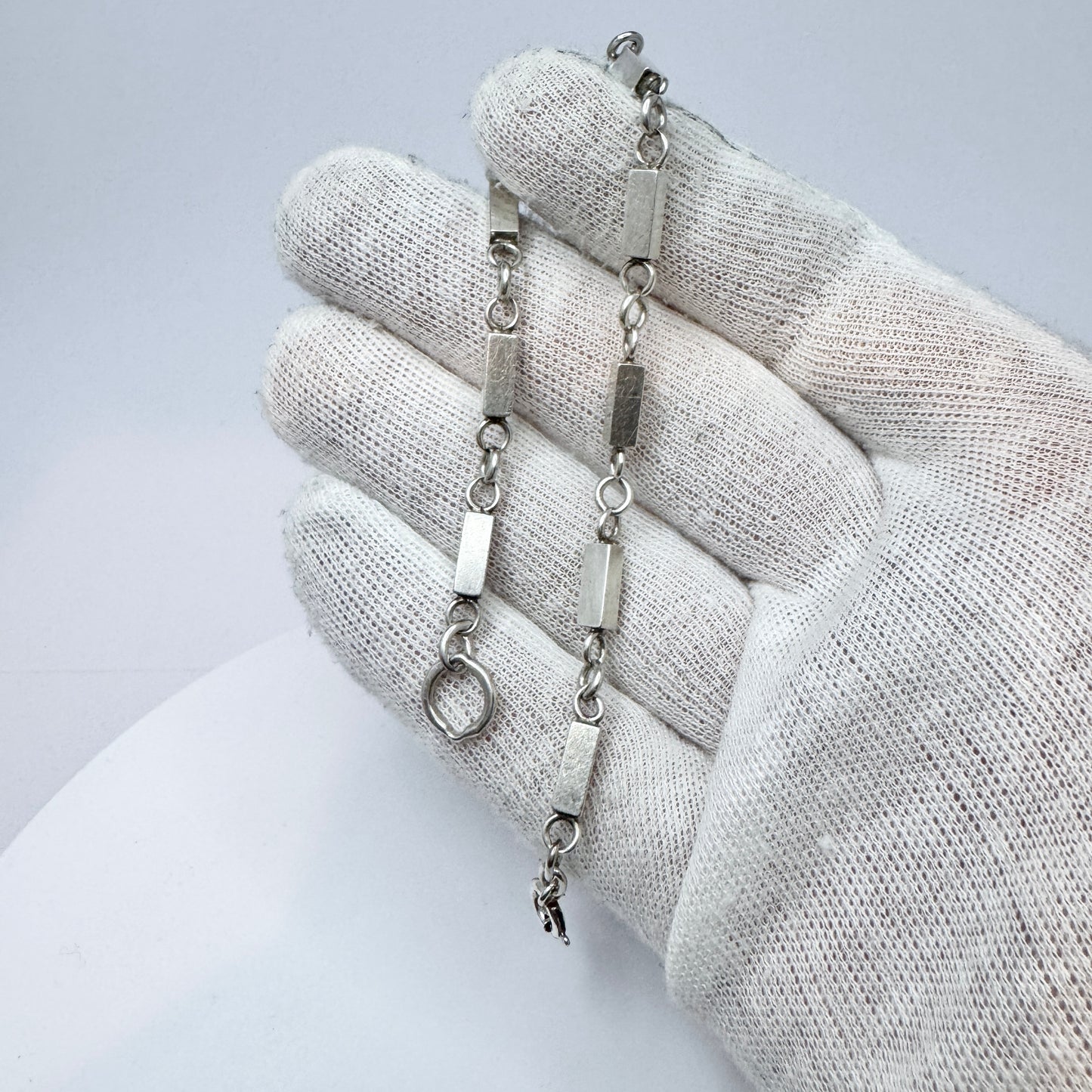 Arvo Saarela, Sweden 1961. Vintage Sterling Silver Bracelet.