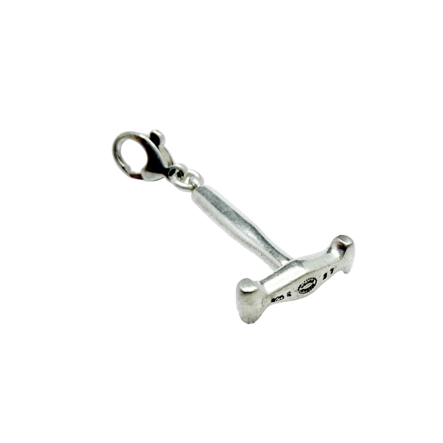 Georg Jensen, Denmark. Vintage Sterling Silver Silversmith Hammer Charm. Deign no: 37