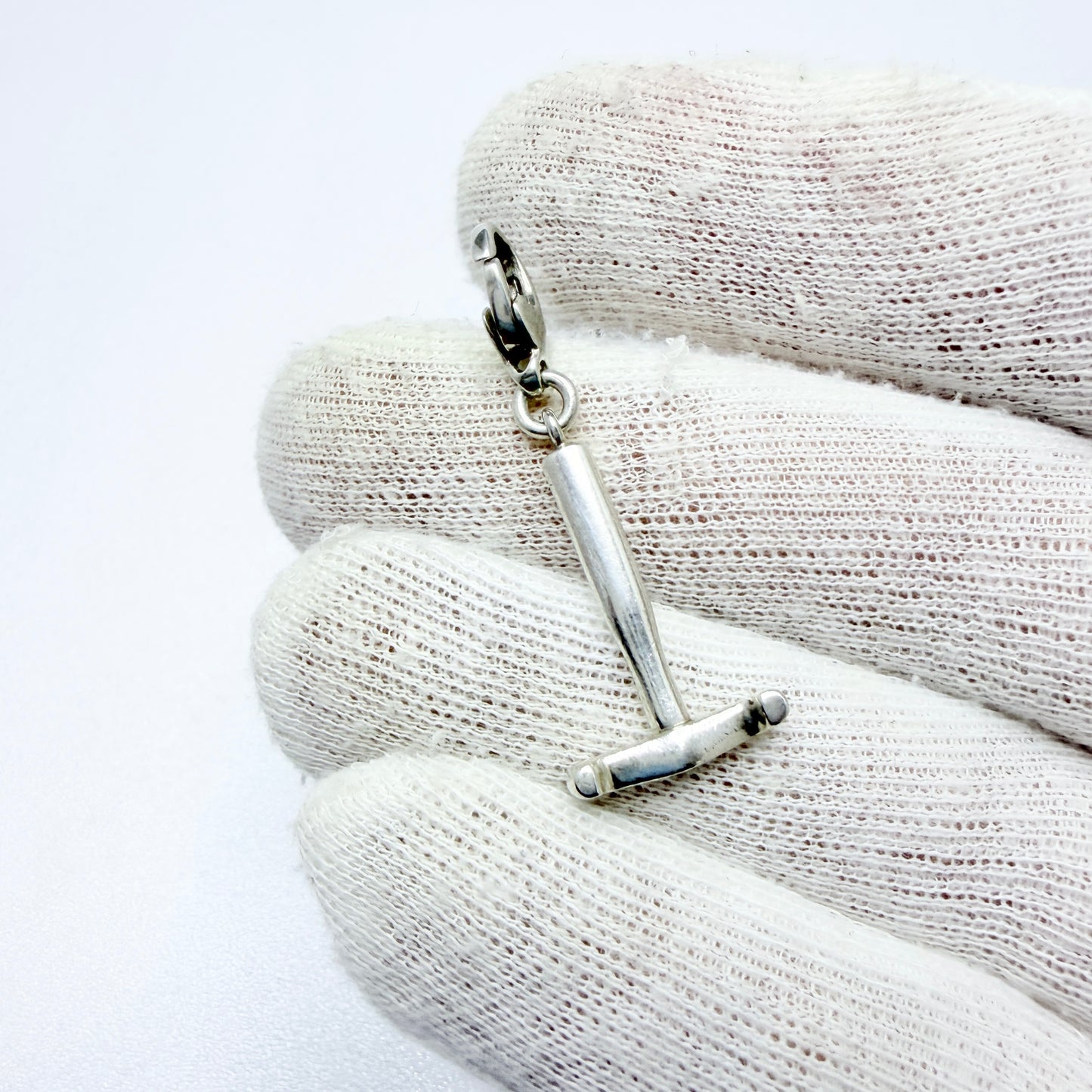 Georg Jensen, Denmark. Vintage Sterling Silver Silversmith Hammer Charm. Deign no: 37
