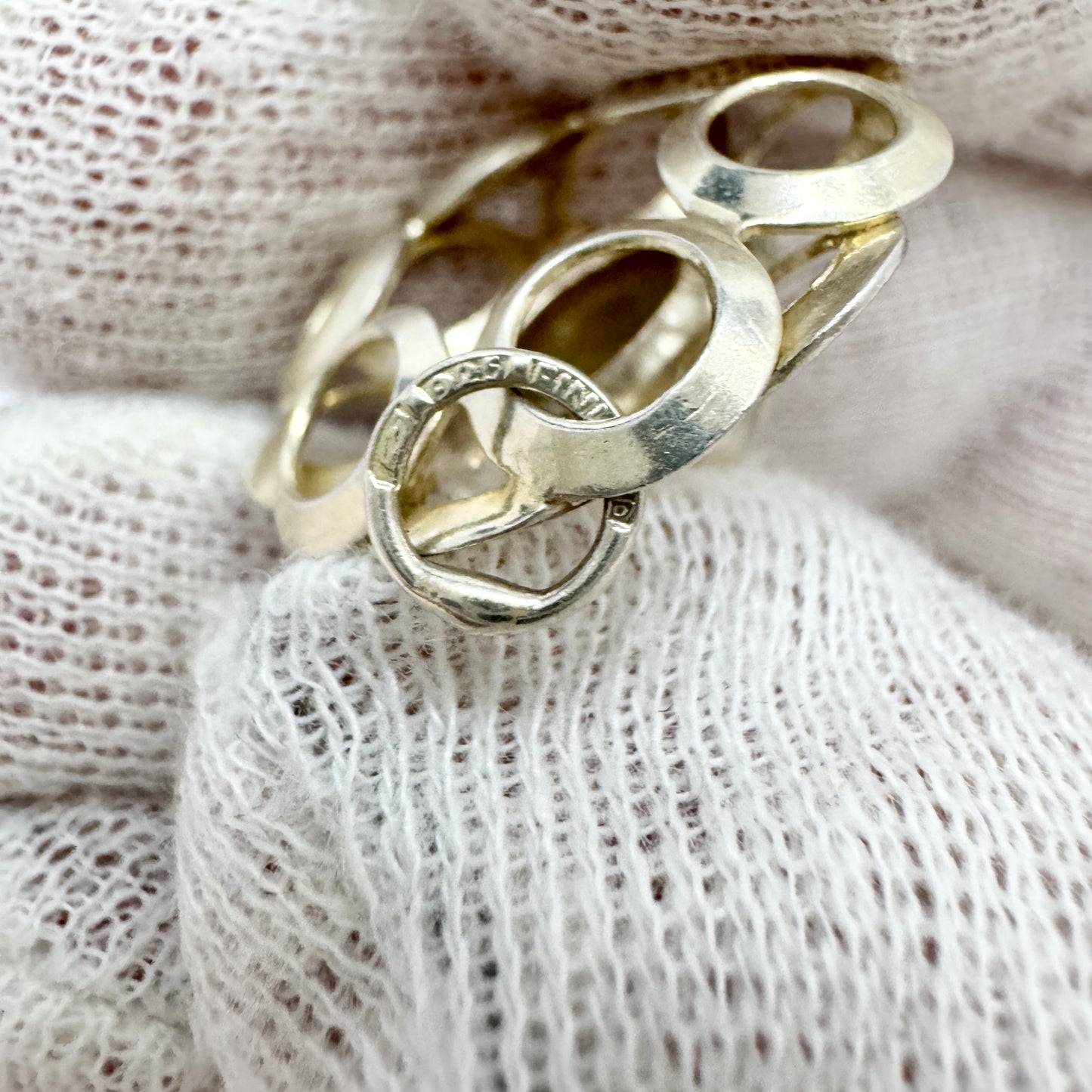 Salovaara, Finland. Two Vintage Solid Silver Small Pendants.