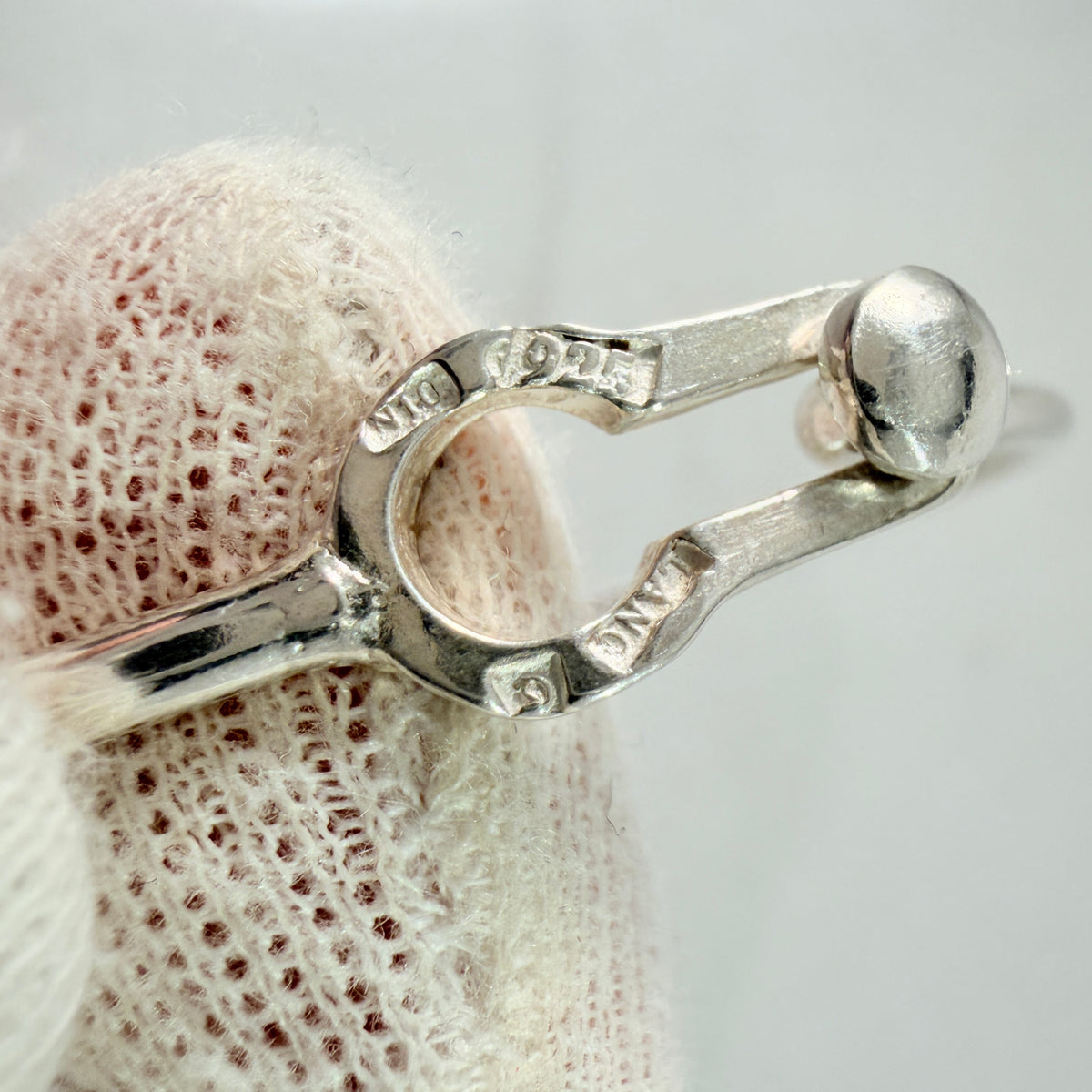 Lancing, Sweden 1987. Vintage Sterling Silver Bangle Bracelet.