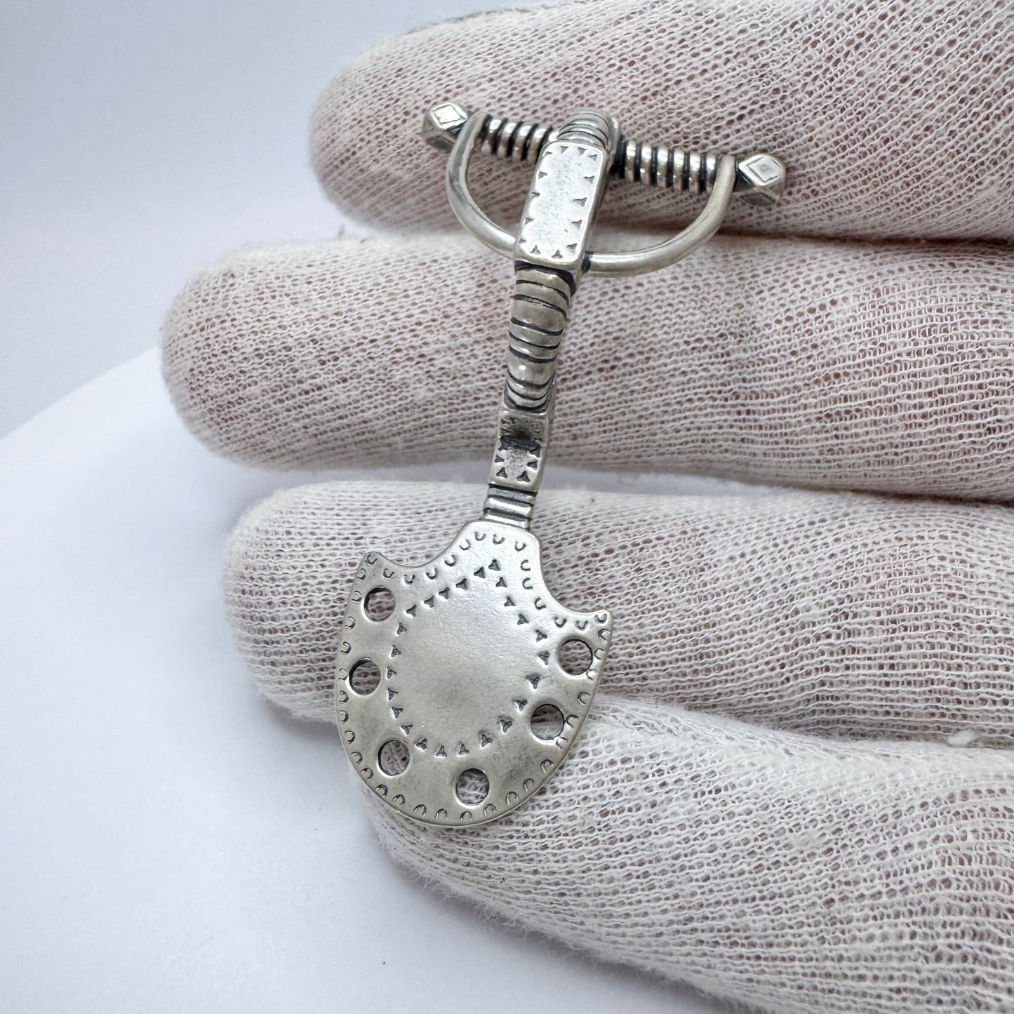 Kalevala Koru, Finland 1996. Vintage Sterling Silver Brooch.