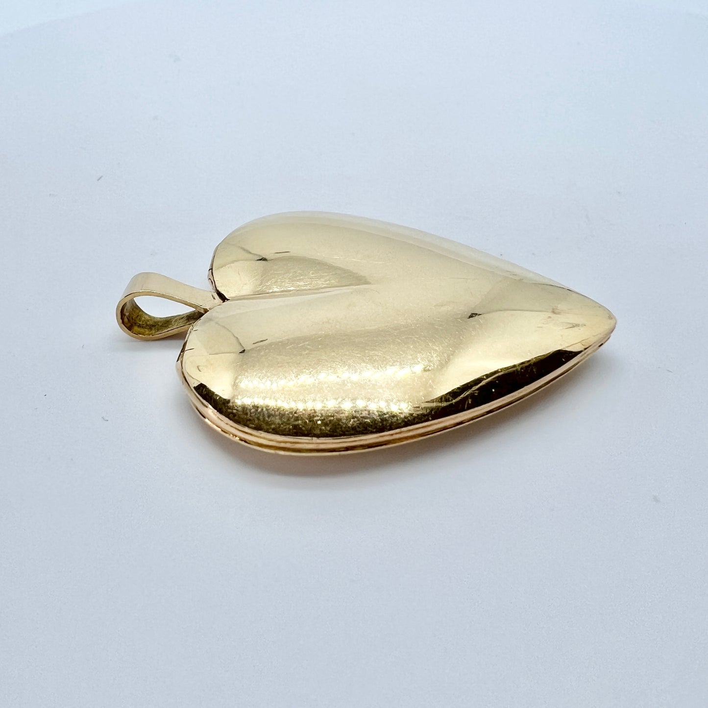 Pehr Olof Bäckström, Sweden 1819. Antique 18k Gold Georgian Locket Pendant.
