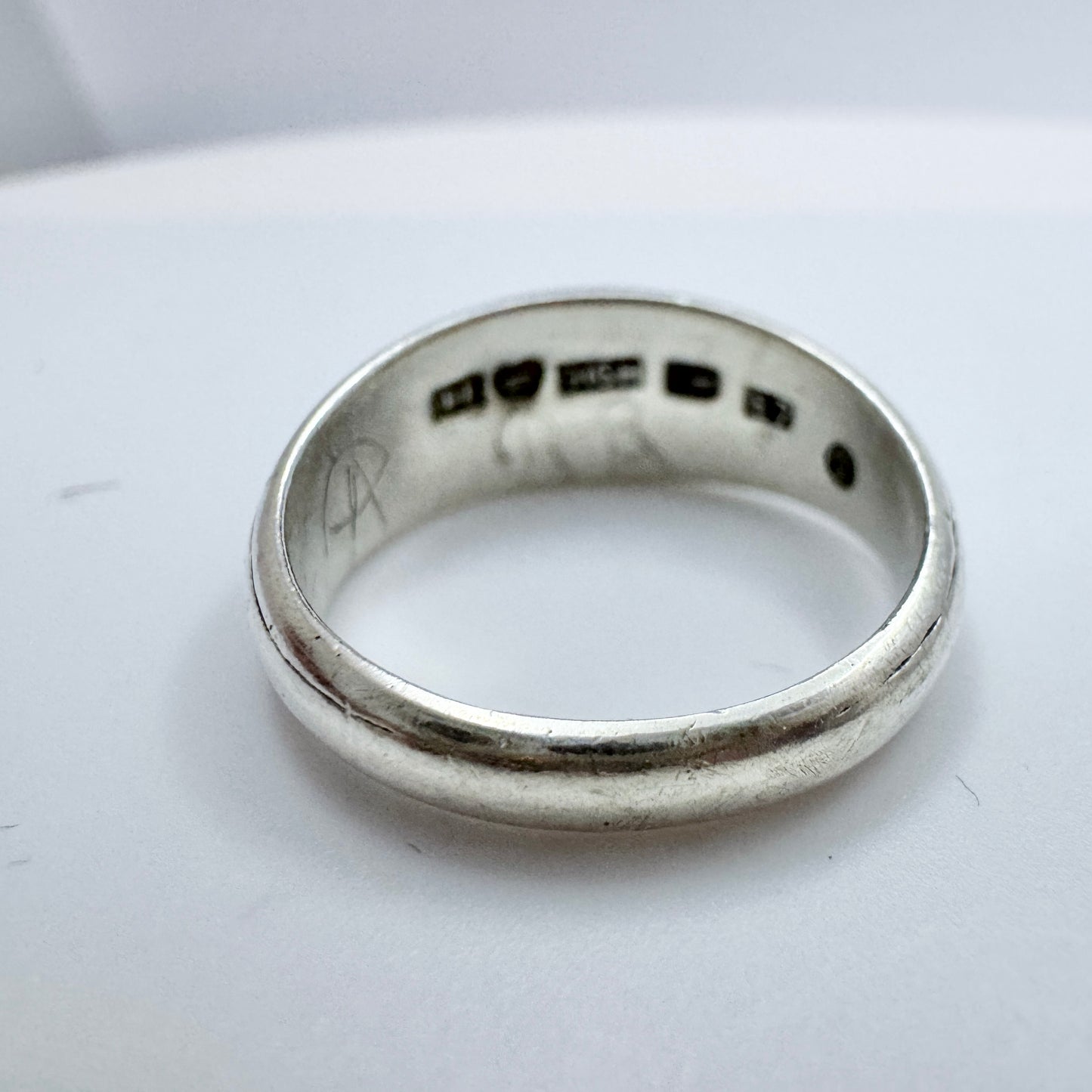 Tillander for Kalevala Koru, Finland 1958. Vintage Solid Silver Ring.