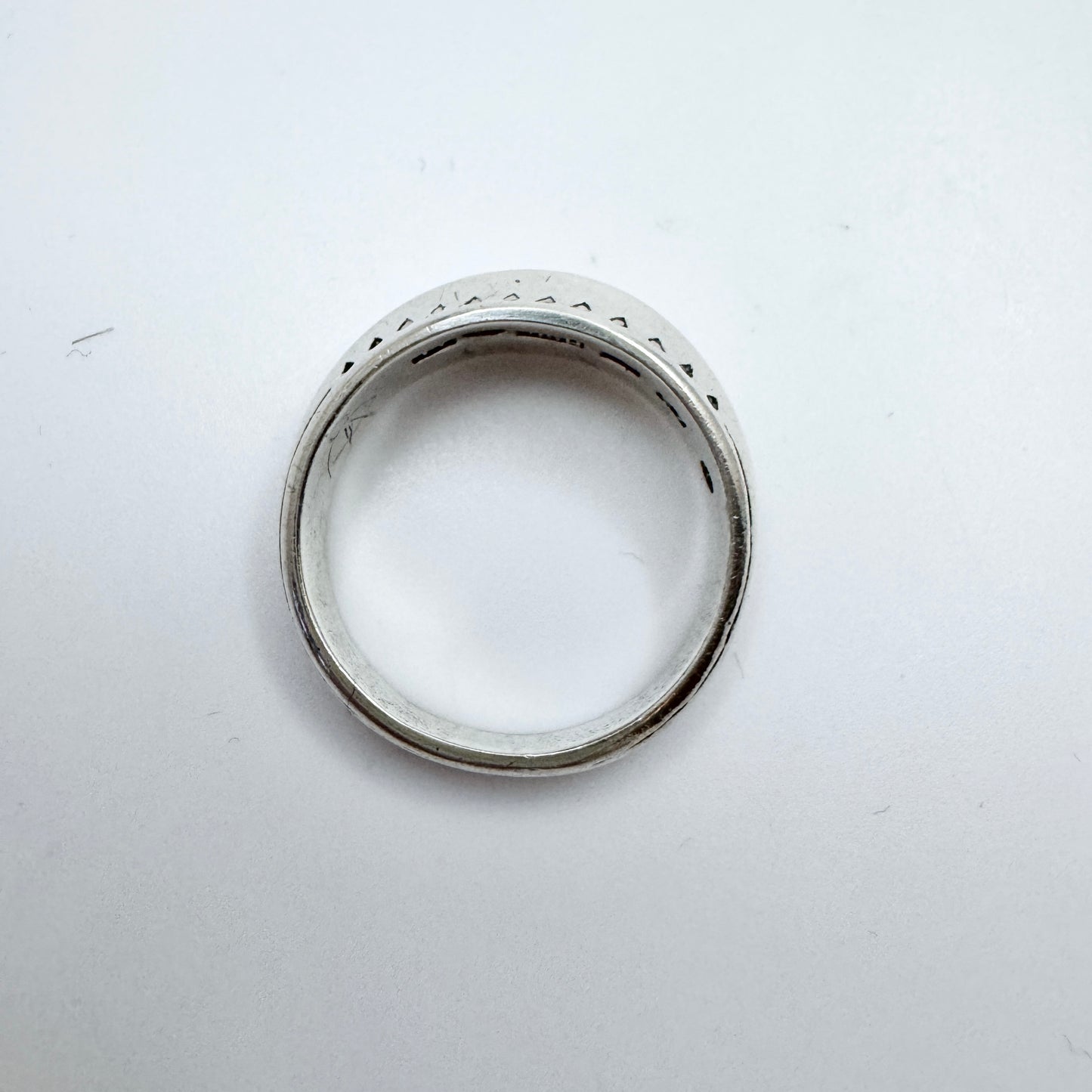 Tillander for Kalevala Koru, Finland 1958. Vintage Solid Silver Ring.