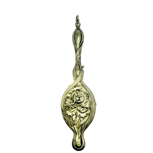 Antique Art Nouveau Vermeil Lorgnette Pendant