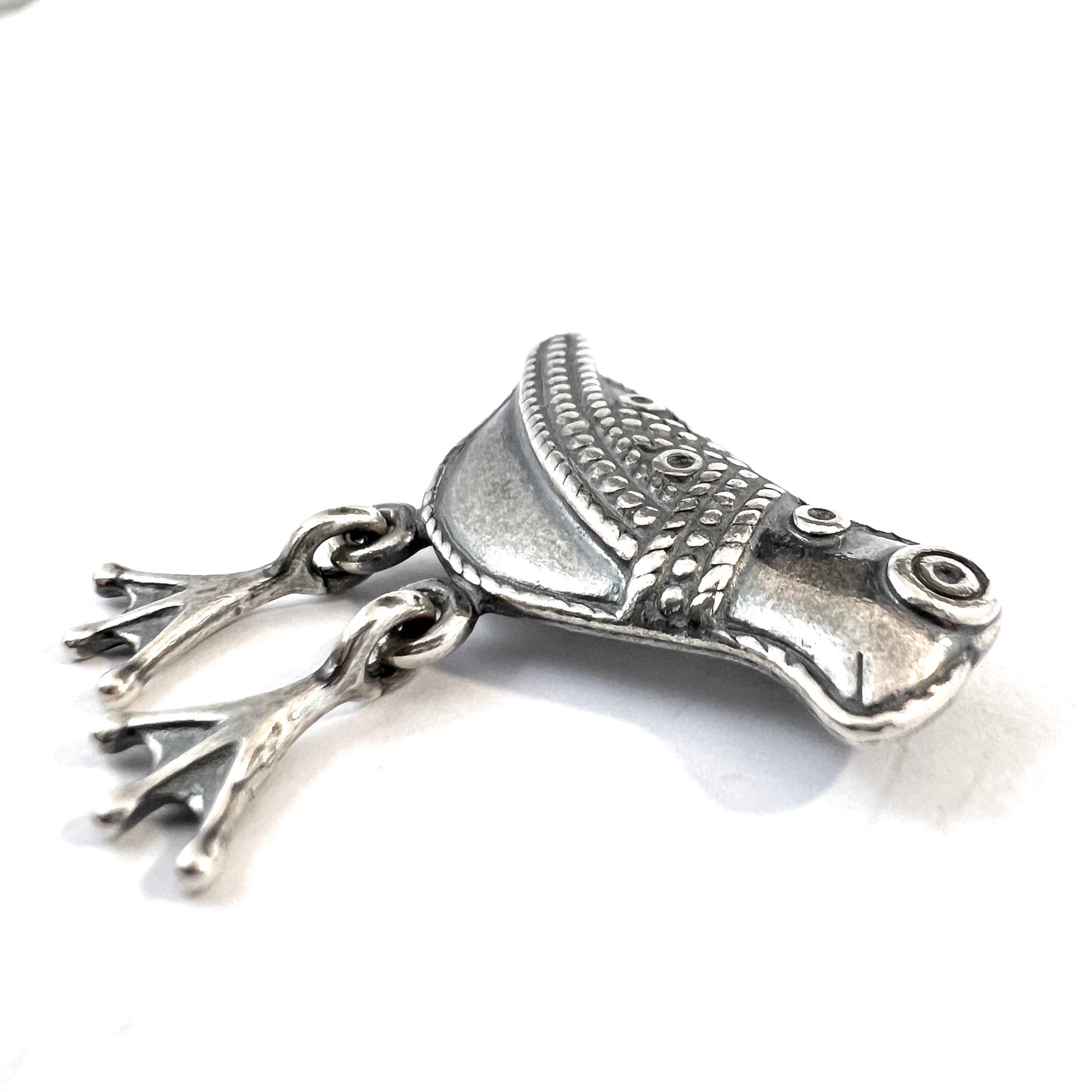 Kalevala Koru, Finland 1998. Vintage Sterling Silver Bird Brooch.