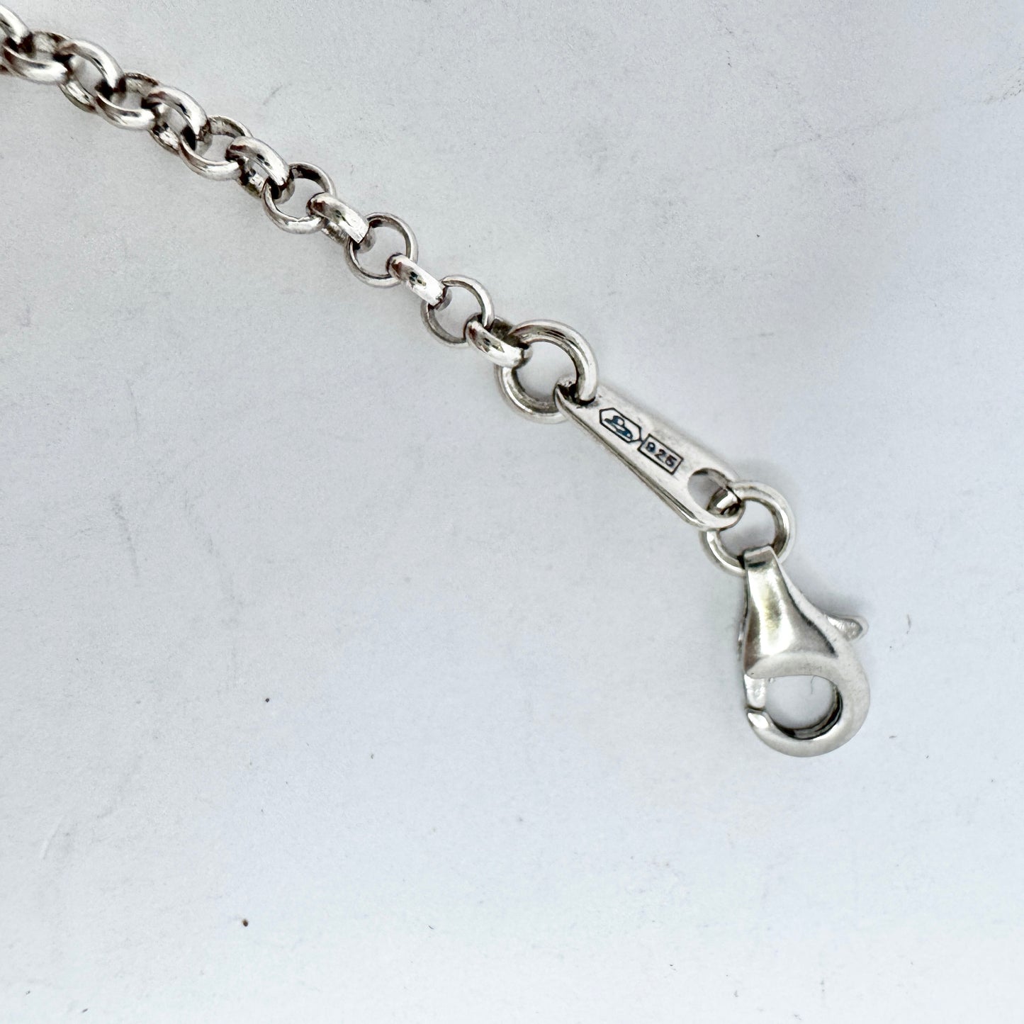 Liisa Vitali for Kultakeskus, Finland Vintage Sterling Silver Necklace