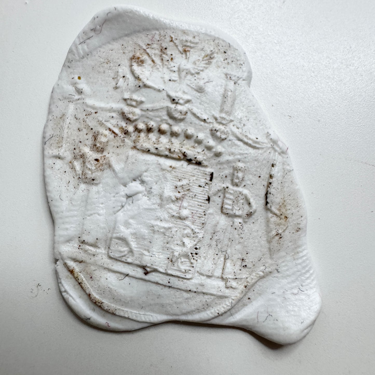 Antique 1700s Georgian Iron Seal Wax Stamp