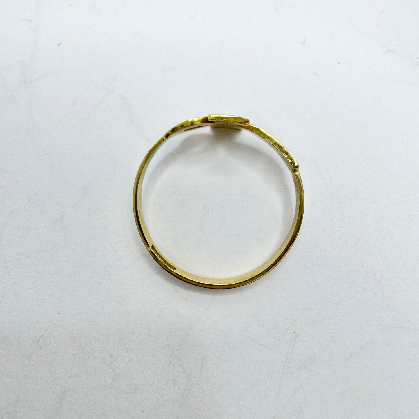 Egypt. Vintage 18k Gold Ankh Rig.