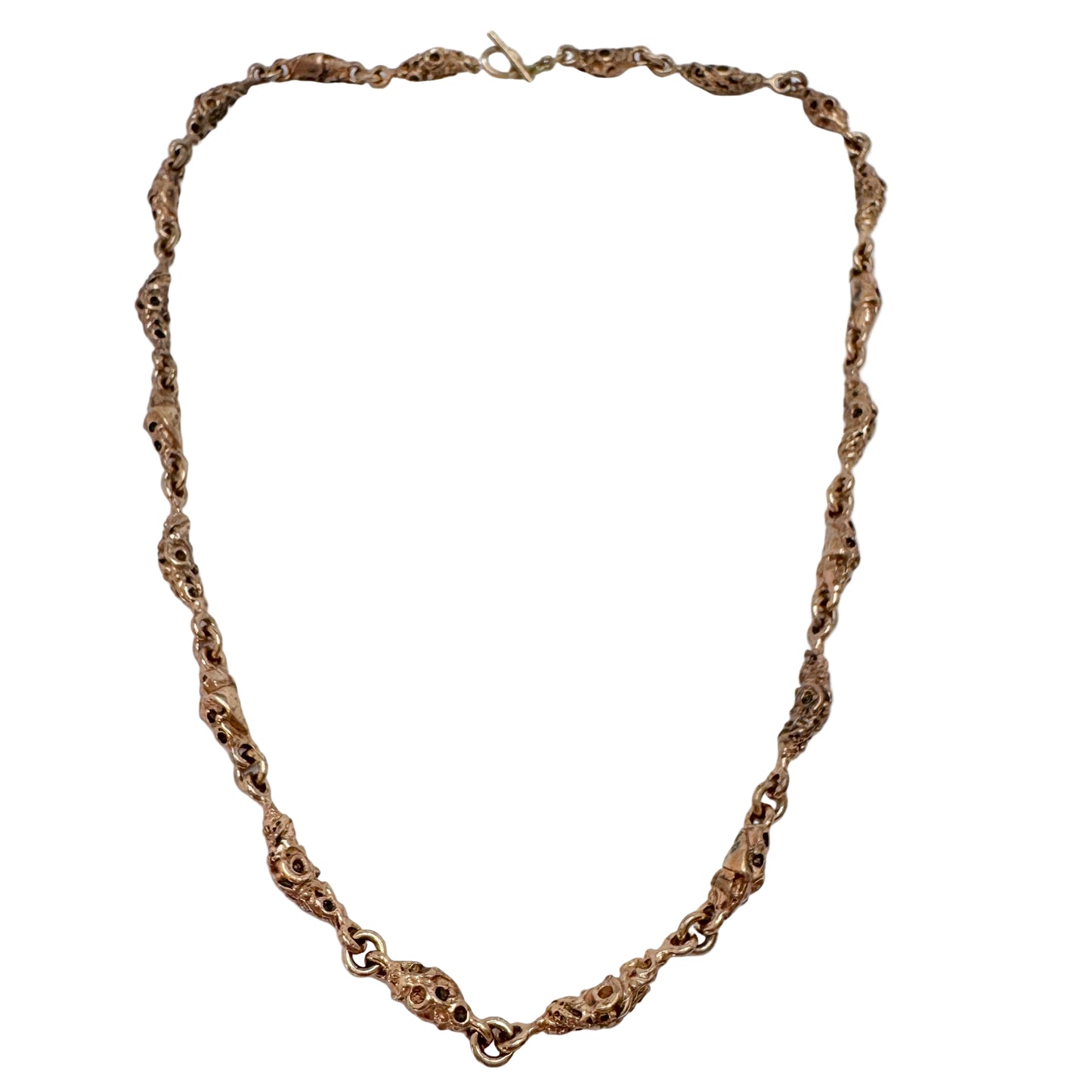 Juhls, Norway. Vintage Bronze Necklace.