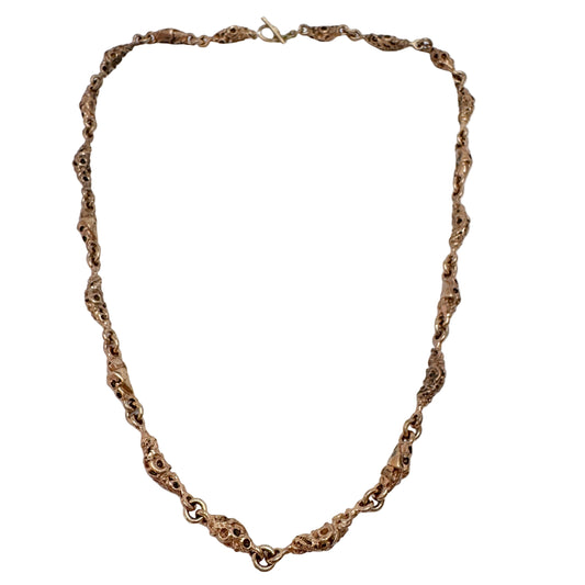 Juhls, Norway. Vintage Bronze Necklace.