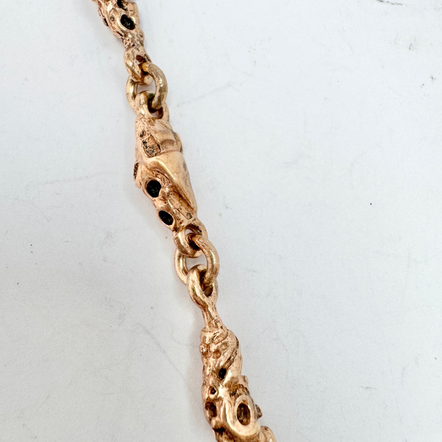 Juhls, Norway. Vintage Bronze Necklace.