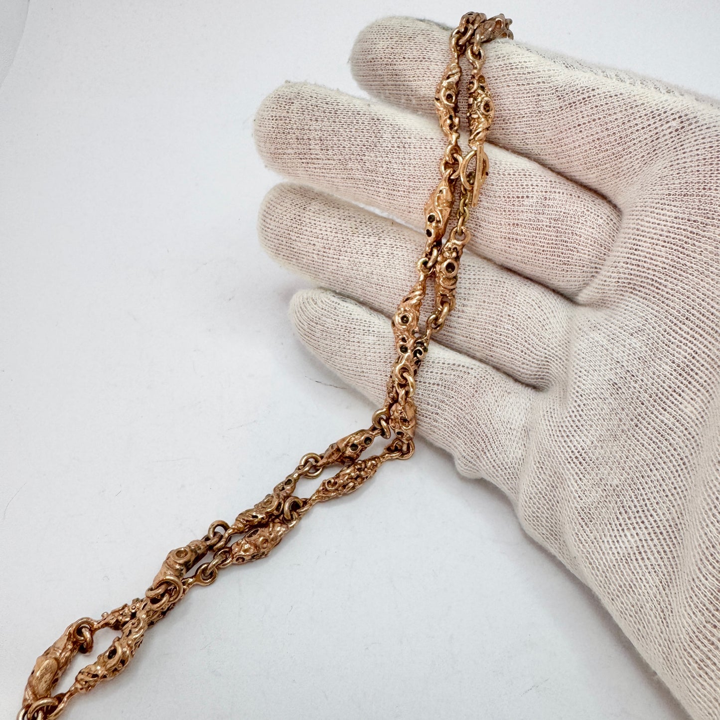 Juhls, Norway. Vintage Bronze Necklace.