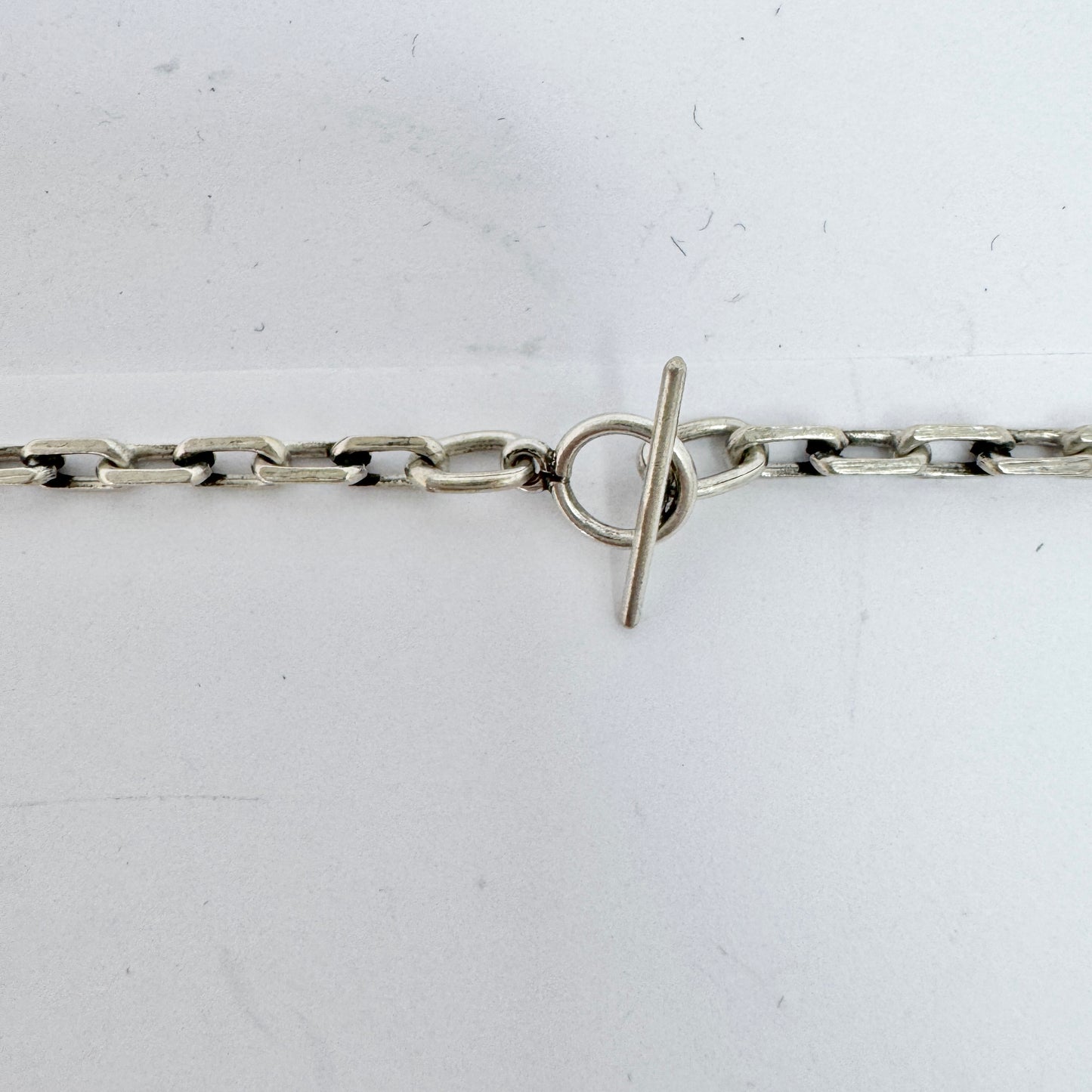 Georg Jensen, Denmark 1933-44. Sterling Silver Pendant Necklace . Design 93 by Arno Malinowski