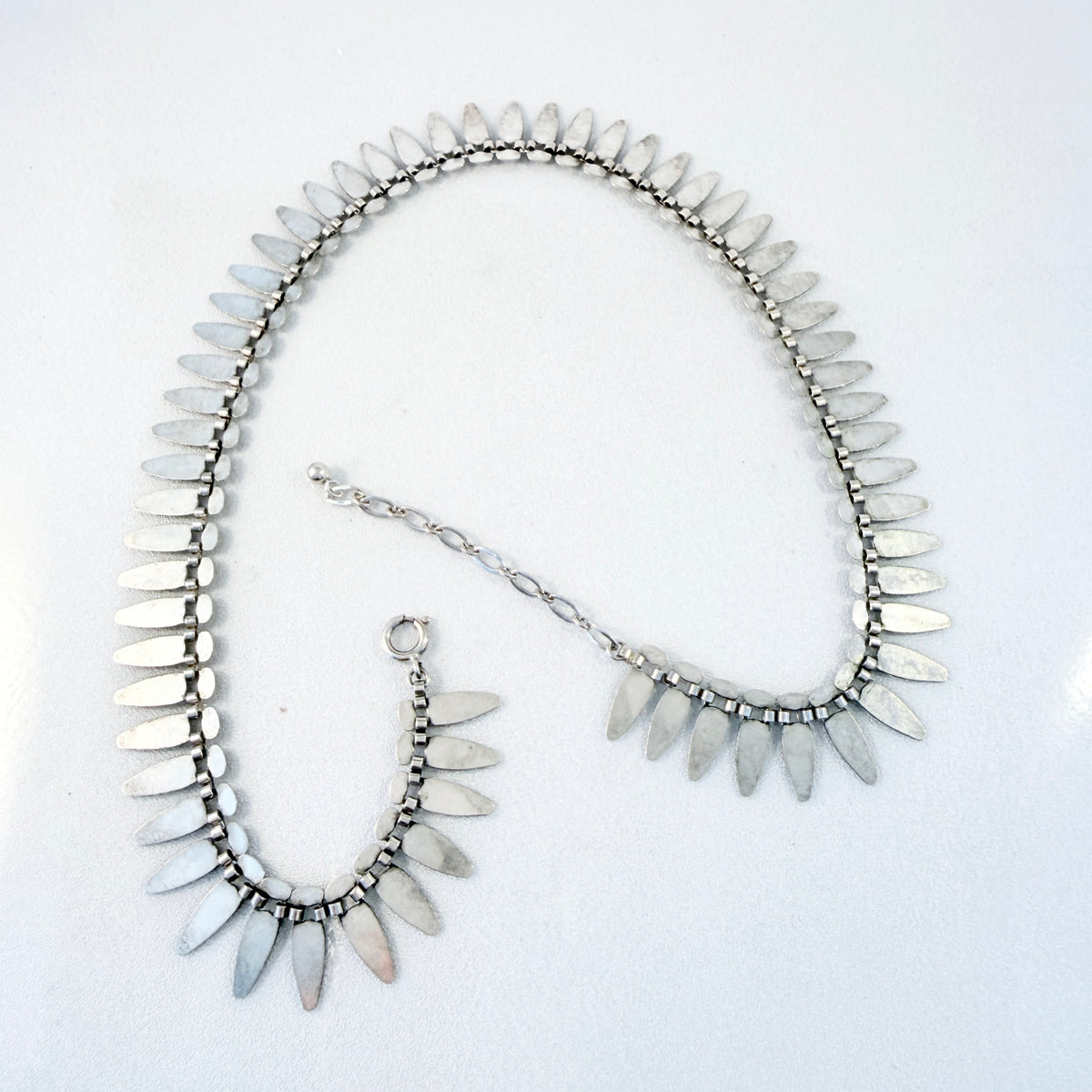 Rodi & Wienenberger, Germany ca 1960. Vintage Solid SIlver Necklace.