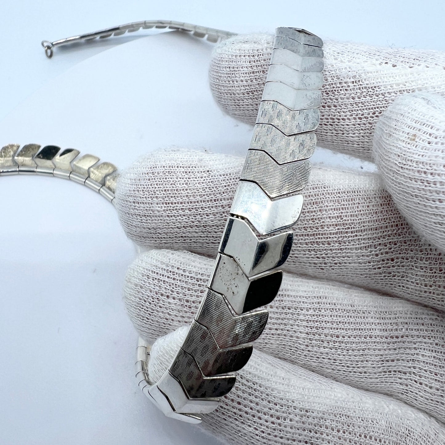 Sweden. Vintage Sterling Silver Necklace.