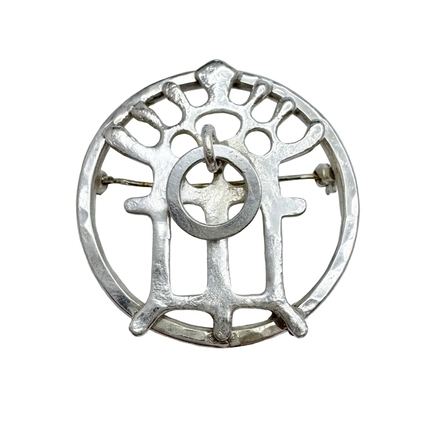 Juhls, Kautokeino, Norway. Vintage Sterling Silver Brooch.
