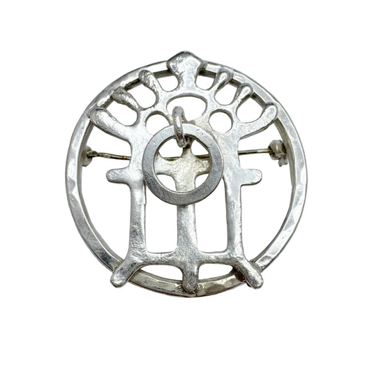 Juhls, Kautokeino, Norway. Vintage Sterling Silver Brooch.