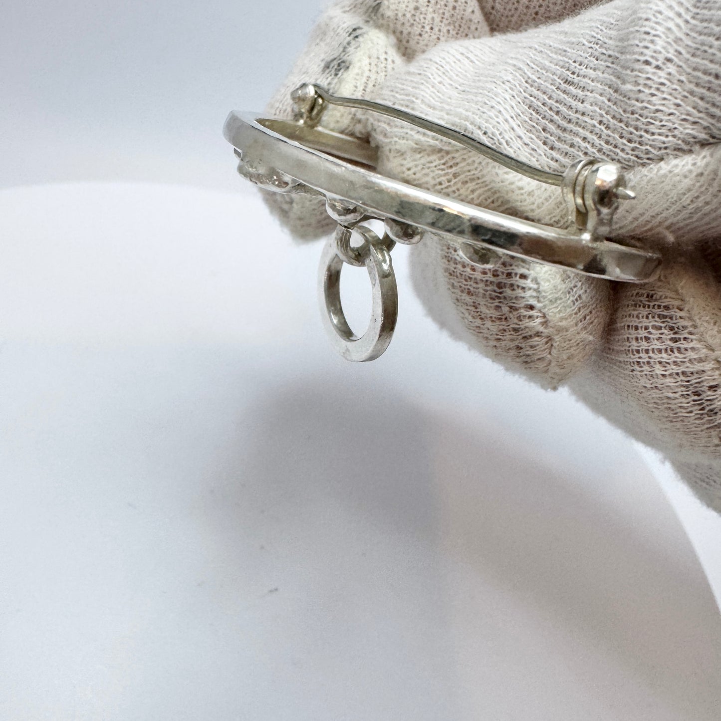 Juhls, Kautokeino, Norway. Vintage Sterling Silver Brooch.