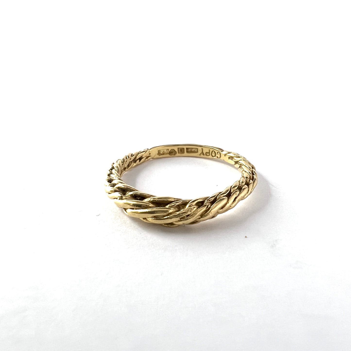 Bengt Hallberg, Sweden 1990s. 18k Gold Viking Copy Ring.