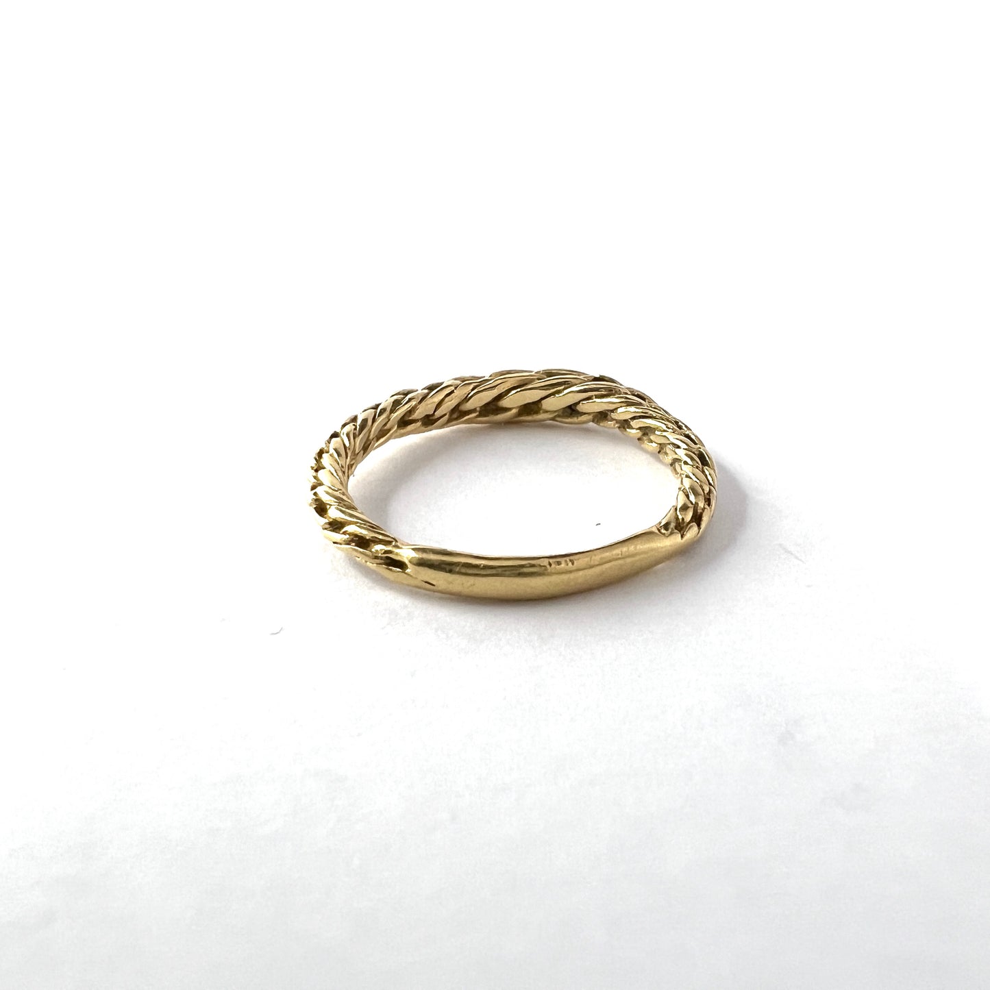 Bengt Hallberg, Sweden 1990s. 18k Gold Viking Copy Ring.