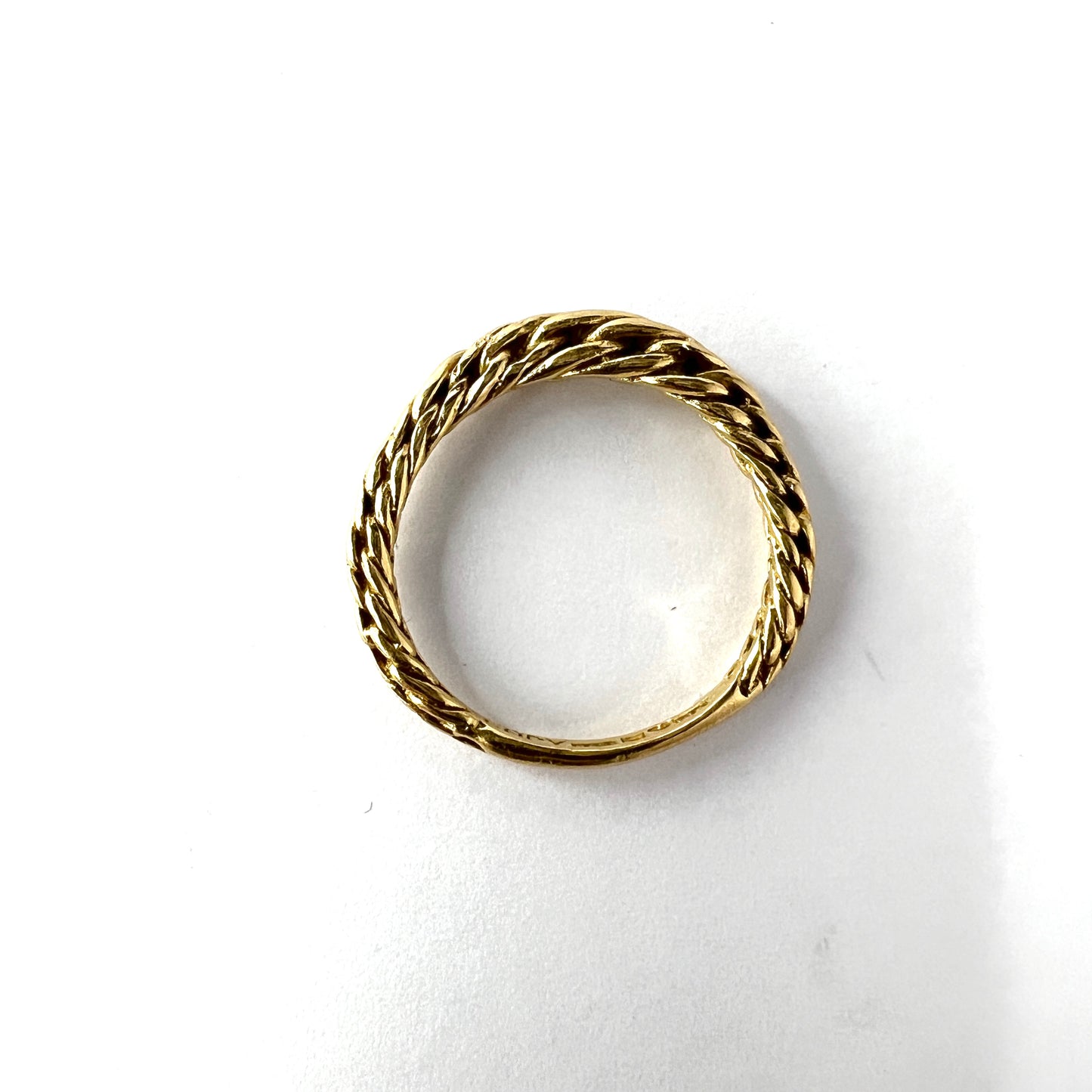 Bengt Hallberg, Sweden 1990s. 18k Gold Viking Copy Ring.