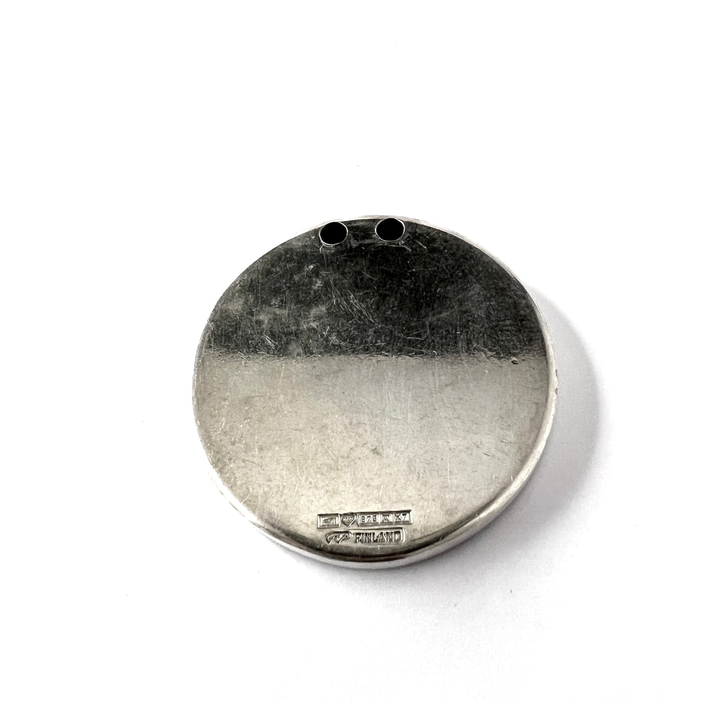 Pekka Piekäinen for Auran Kultaseppä, Finland 1975. Vintage Sterling Silver Pendant.