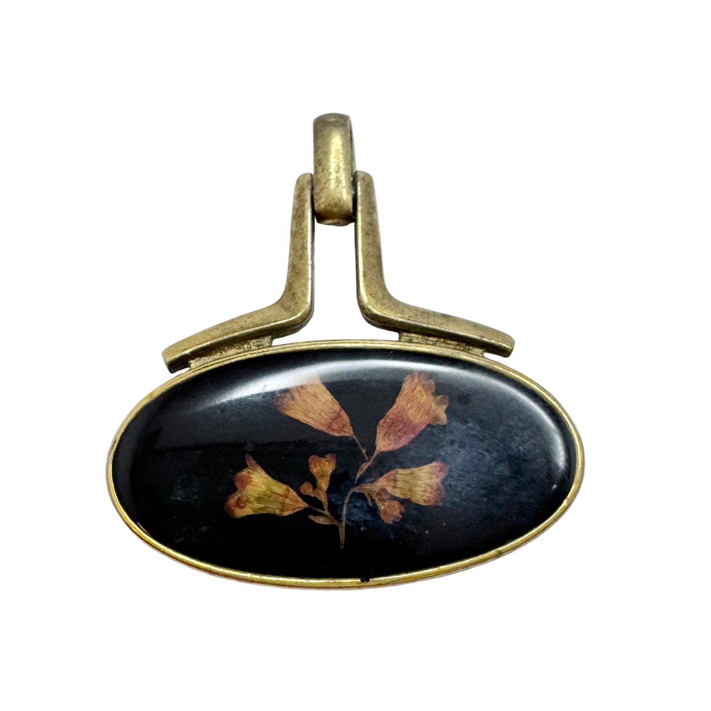 France ca 1950s. Vintage Costume Jewlery Pendant.