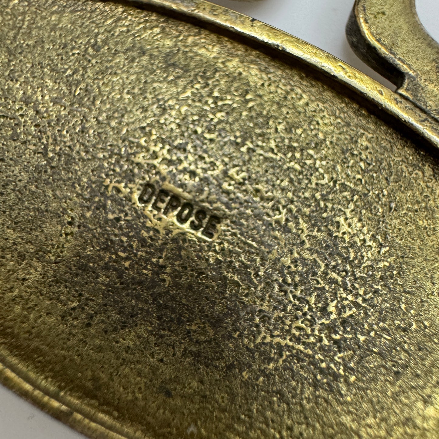 France ca 1950s. Vintage Costume Jewlery Pendant.