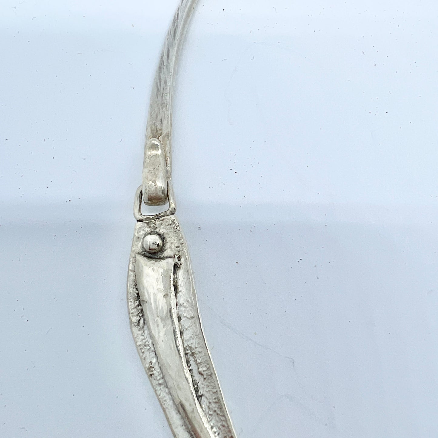 Sweden 1996. Vintage  Sterling Silver Necklace. Signed.