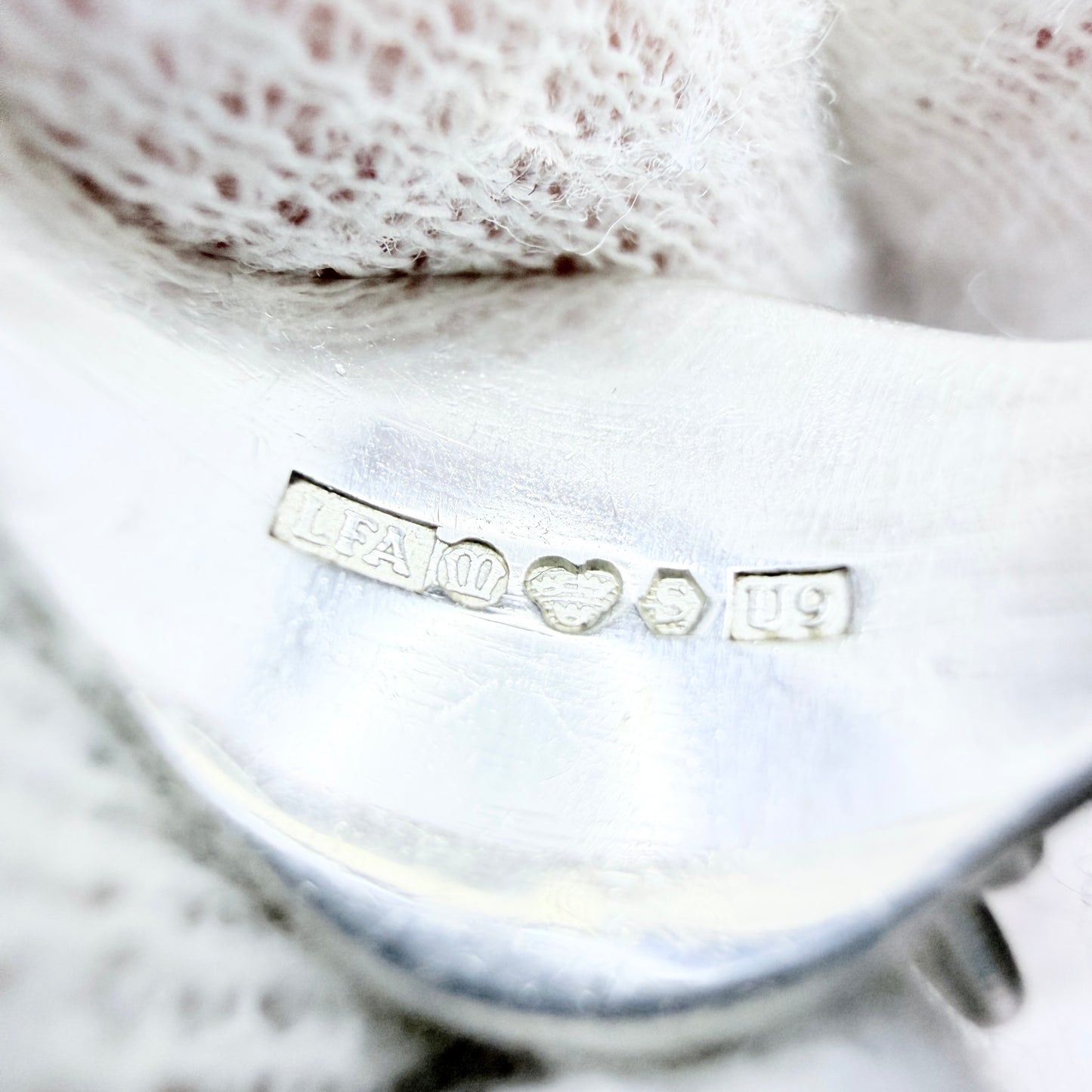 Lagerström, Sweden year 1970. Vintage Solid Silver Sami / Laplander Ring.