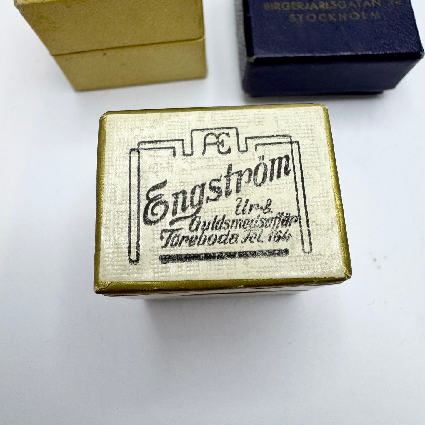 3 Early-Mid 1900s Swedish Jewelry Boxes.