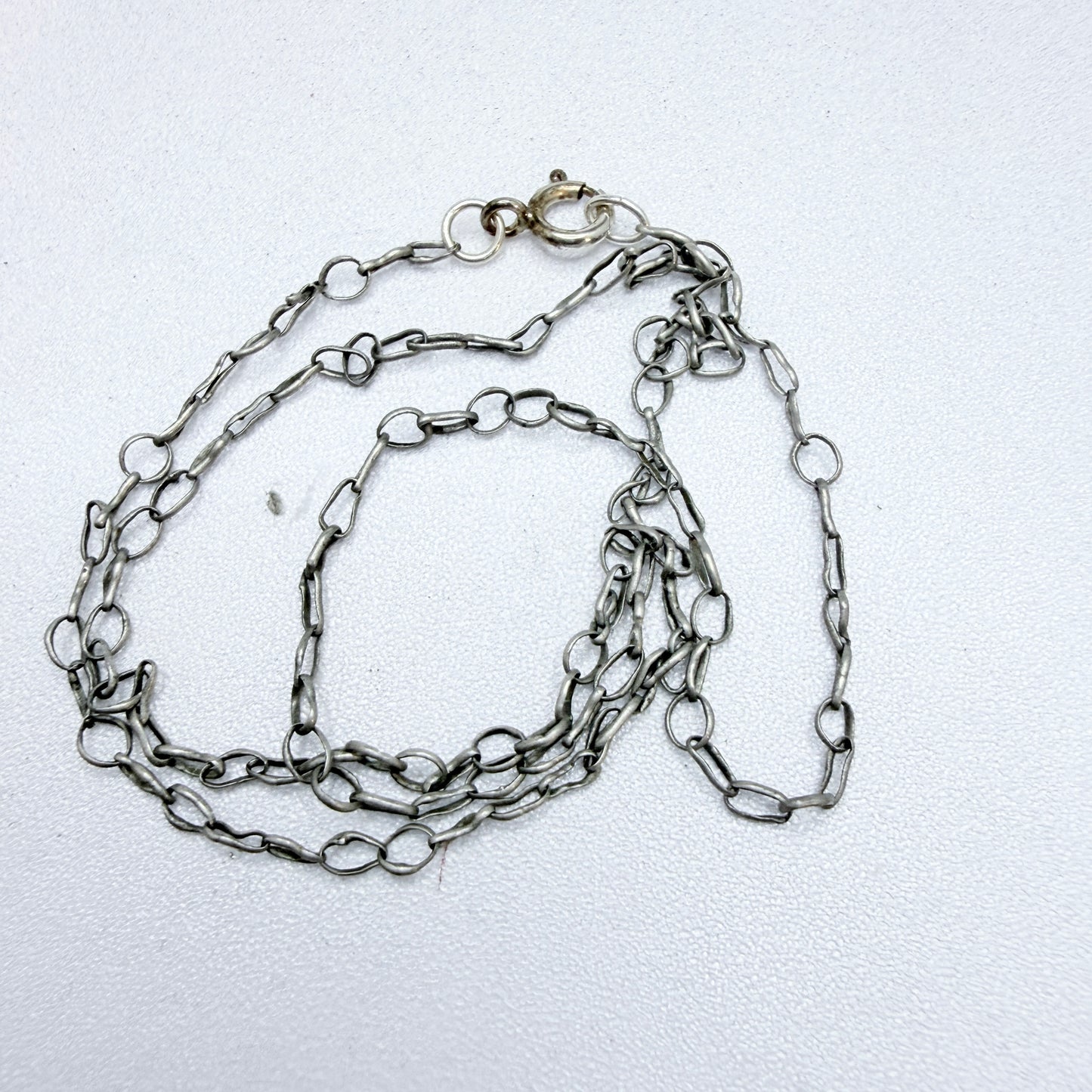 Antique early-mid 1800s Chain Necklace. Pls read description.