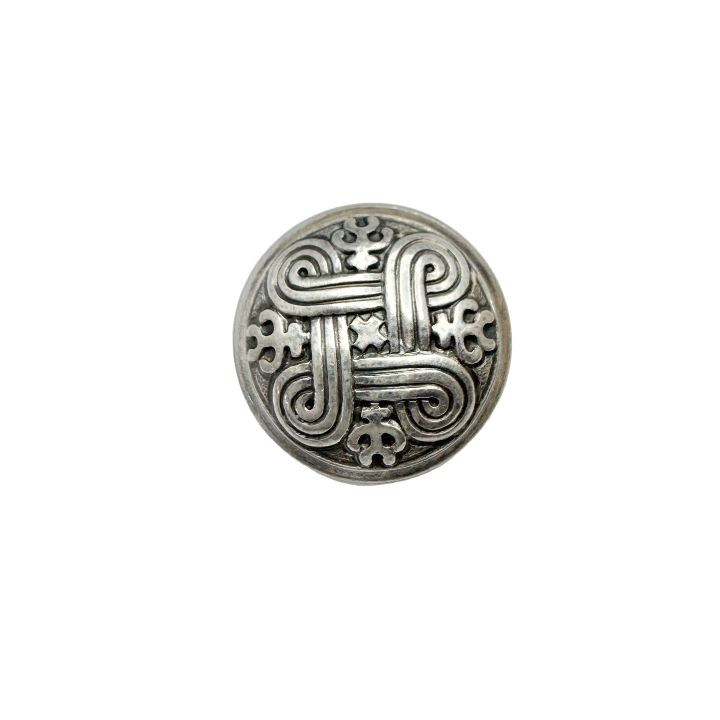 Kalevala Koru, Finland. Small Vintage Sterling Silver Brooch.