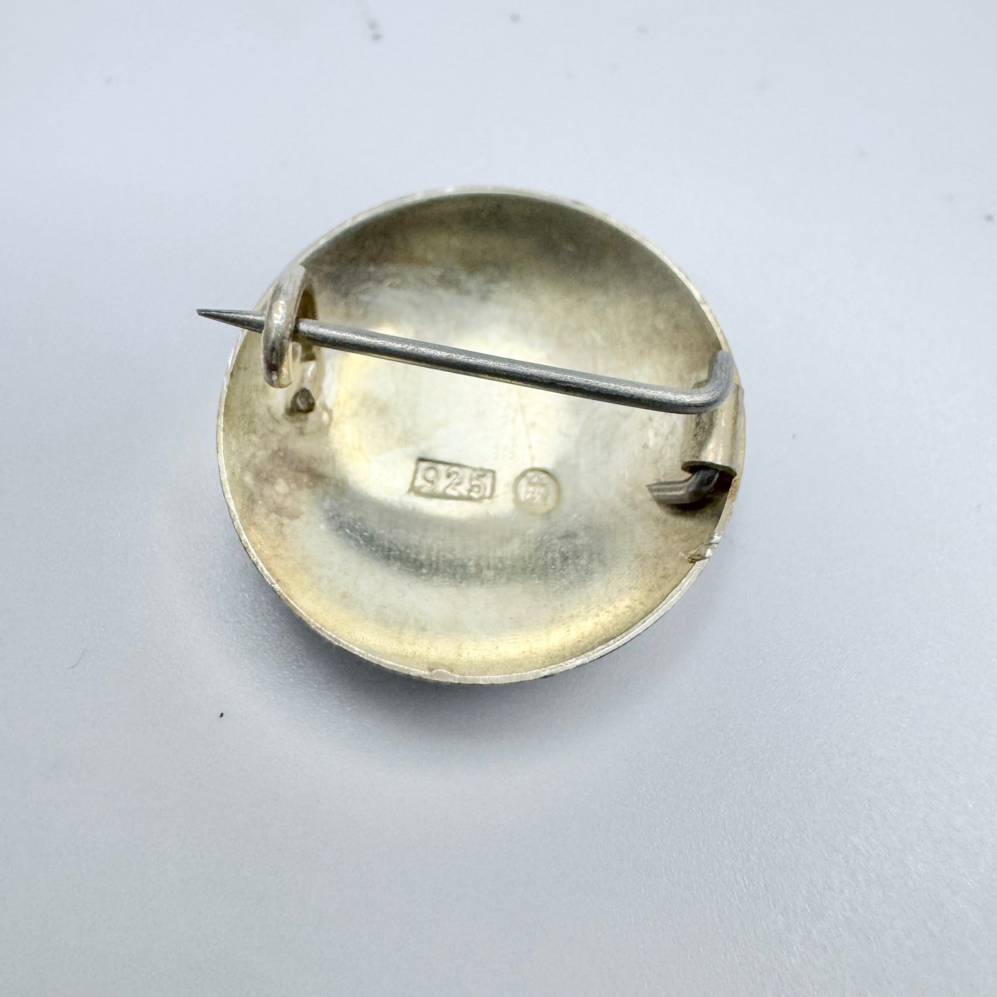 Kalevala Koru, Finland. Small Vintage Sterling Silver Brooch.