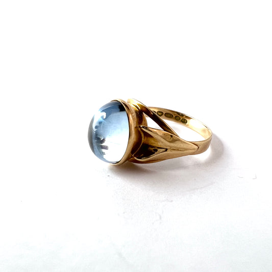 Osmo Nummila, Finland 1959. Vintage 14k Gold Synthetic Spinel Ring