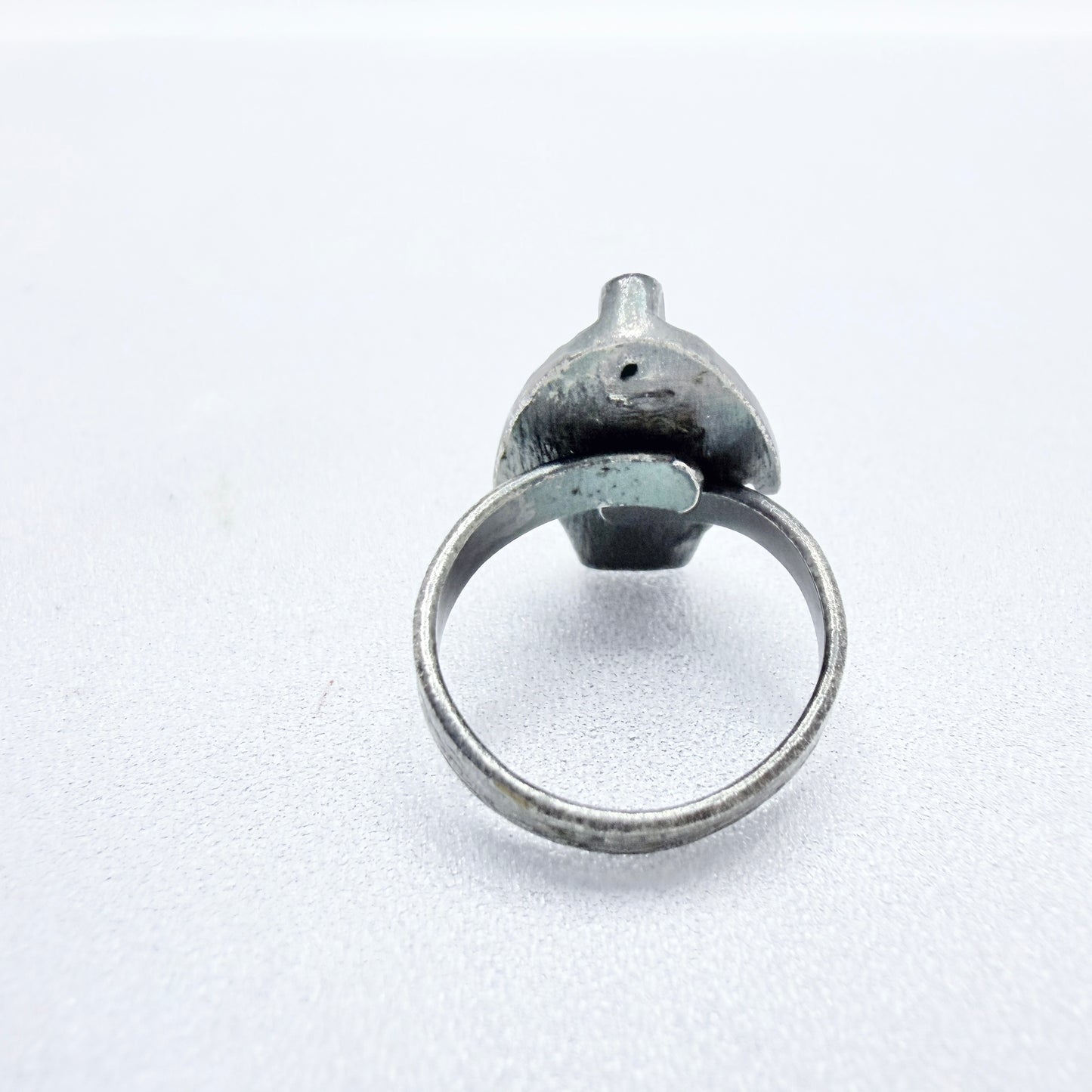 Vintage Solid Silver Modernist Ring. Prob. USA / Canada ca 1970s.