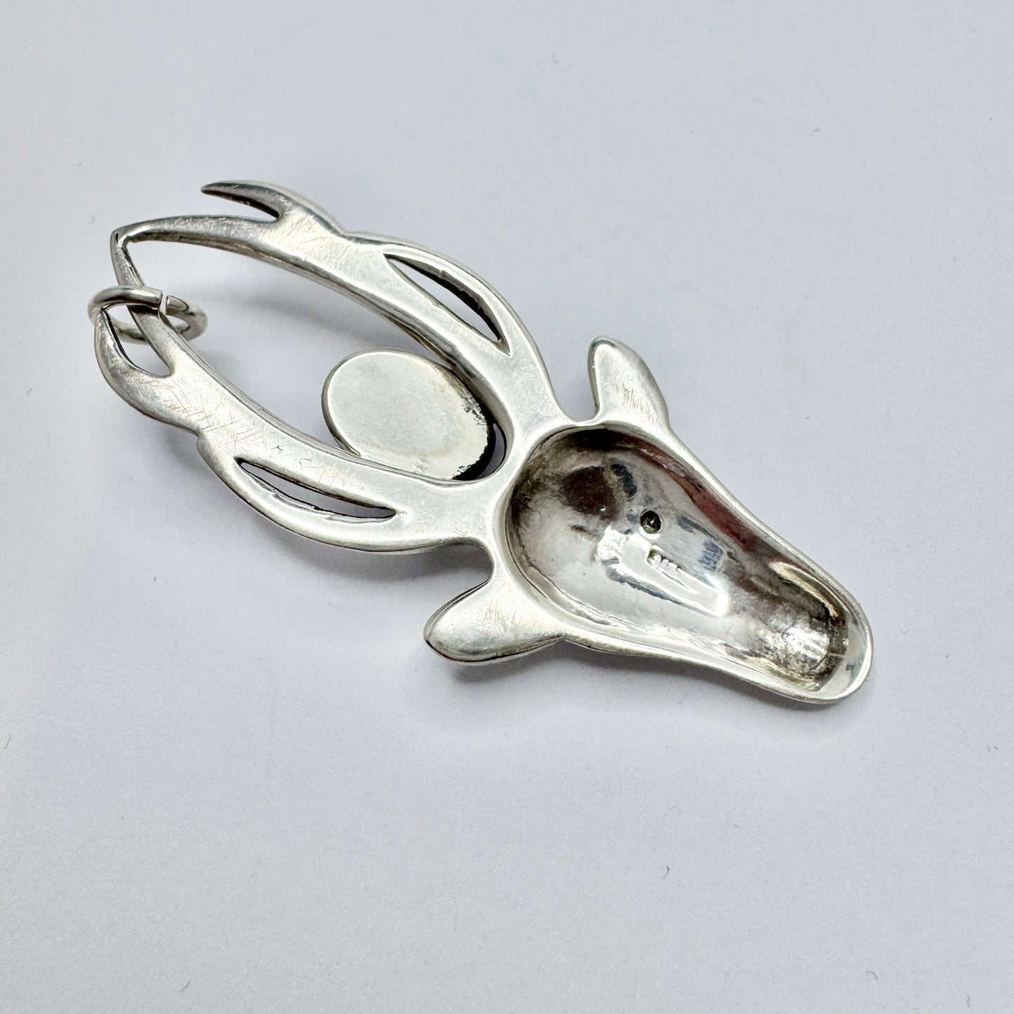 Vintage Sterling Silver Amethyst Pendant. Prob. Vernon Haskie