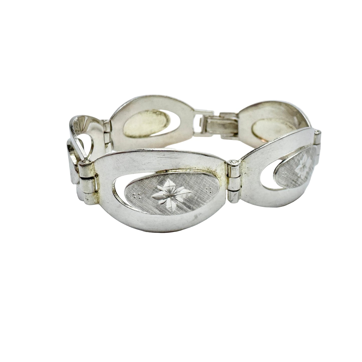 Vintage ca 1960 Solid Silver Bracelet.