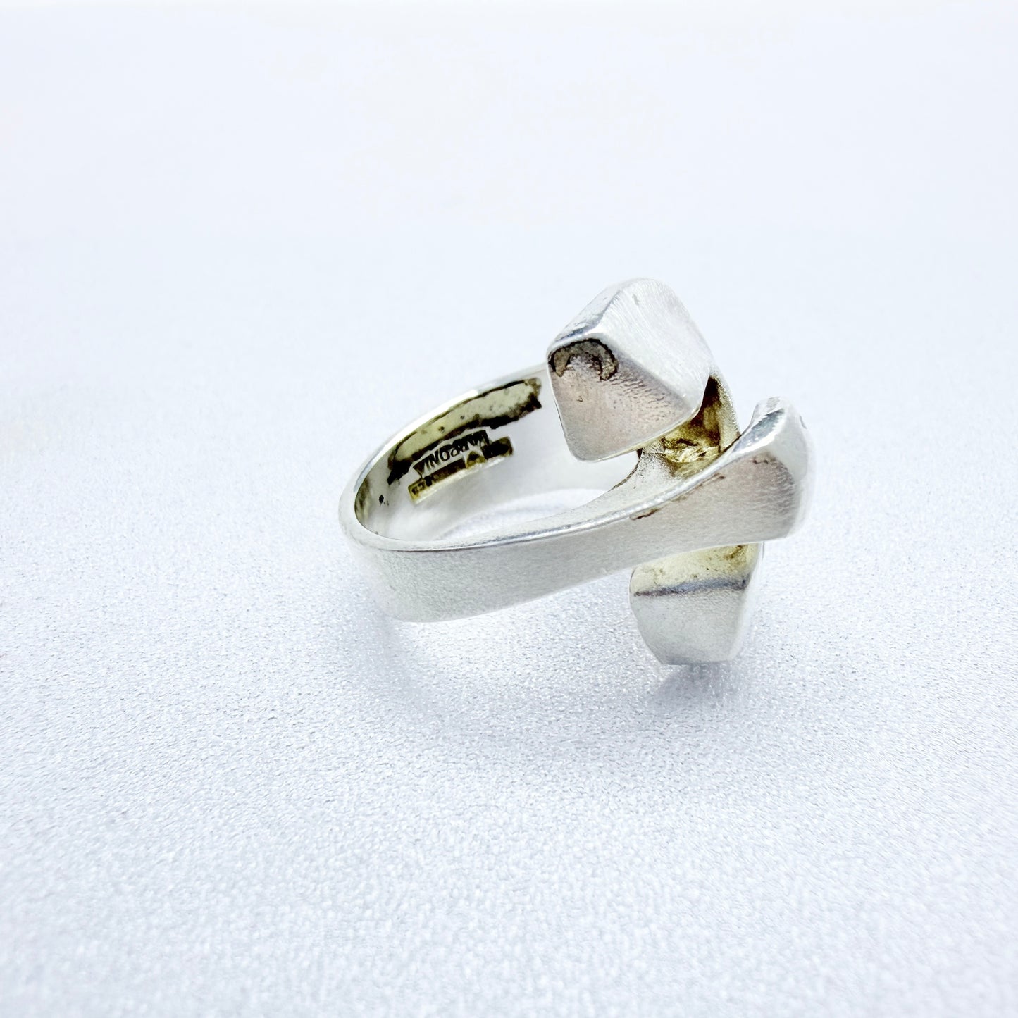 Björn Weckström for Lapponia, Finland 1980. Vintage Sterling Silver Ring.
