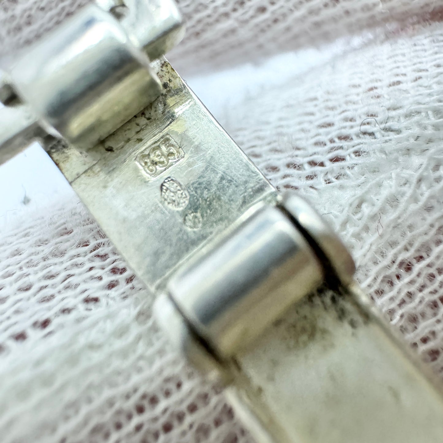 Vintage ca 1960 Solid Silver Bracelet.