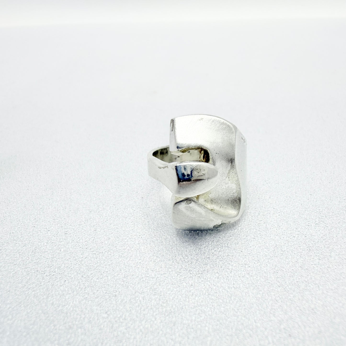 Björn Weckström for Lapponia, Finland 1980. Vintage Sterling Silver Ring.