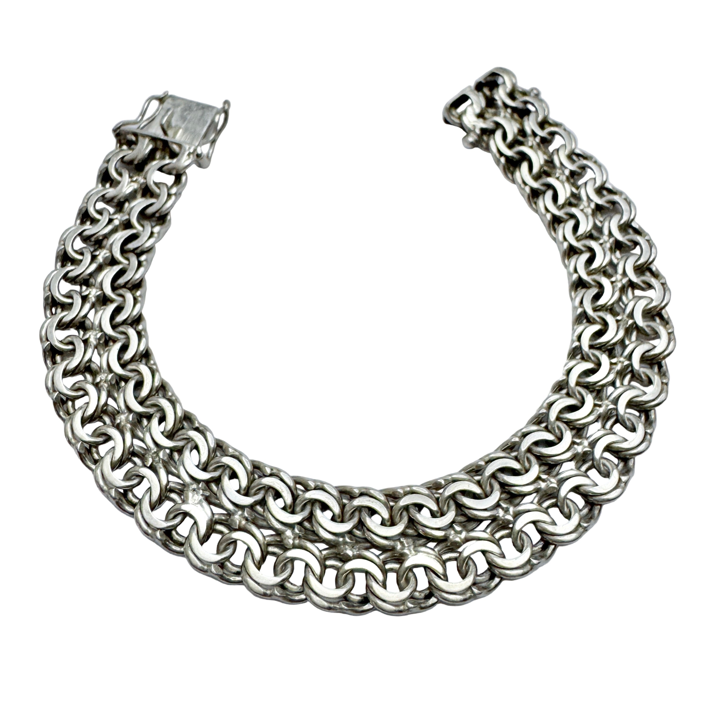 アクセサリー 60s German Vintage Double Chain Bracelet 60s German Vintage Double Chain Bracelet